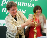 Светлане Алексеевне Ганнушкиной вручена награда от немецкой секции Международной Амнистии "За достижения в области Прав Человека".